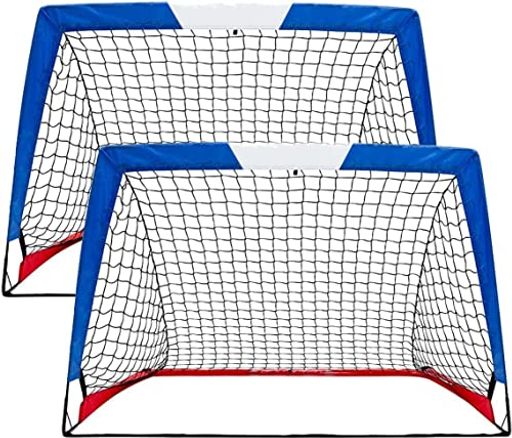 L RUNNZER サッカー ゴール 折りたたみ 2個セット 子供用 ミニ 室内 屋外 庭 こども 折り畳み 4,871円