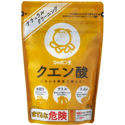 他サイト： シャボン玉石鹸 シャボン玉 クエン酸 300gの商品画像