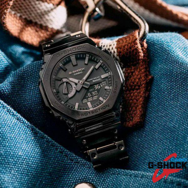 G-SHOCK GM-B2100BD-1A ジオーク フルメタル タフソーラー Bluetooth スポーツウォッチ アウトドアウォッチ レジャーウォッチ