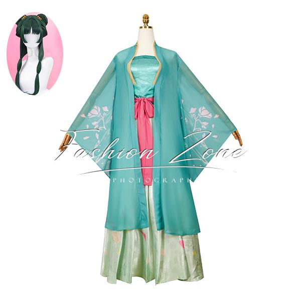 薬屋のひとりごと 風 マオマオ 猫猫 新衣装 コスプレ衣装 ウィッグ cosplay ハロウィン 演出服 変装