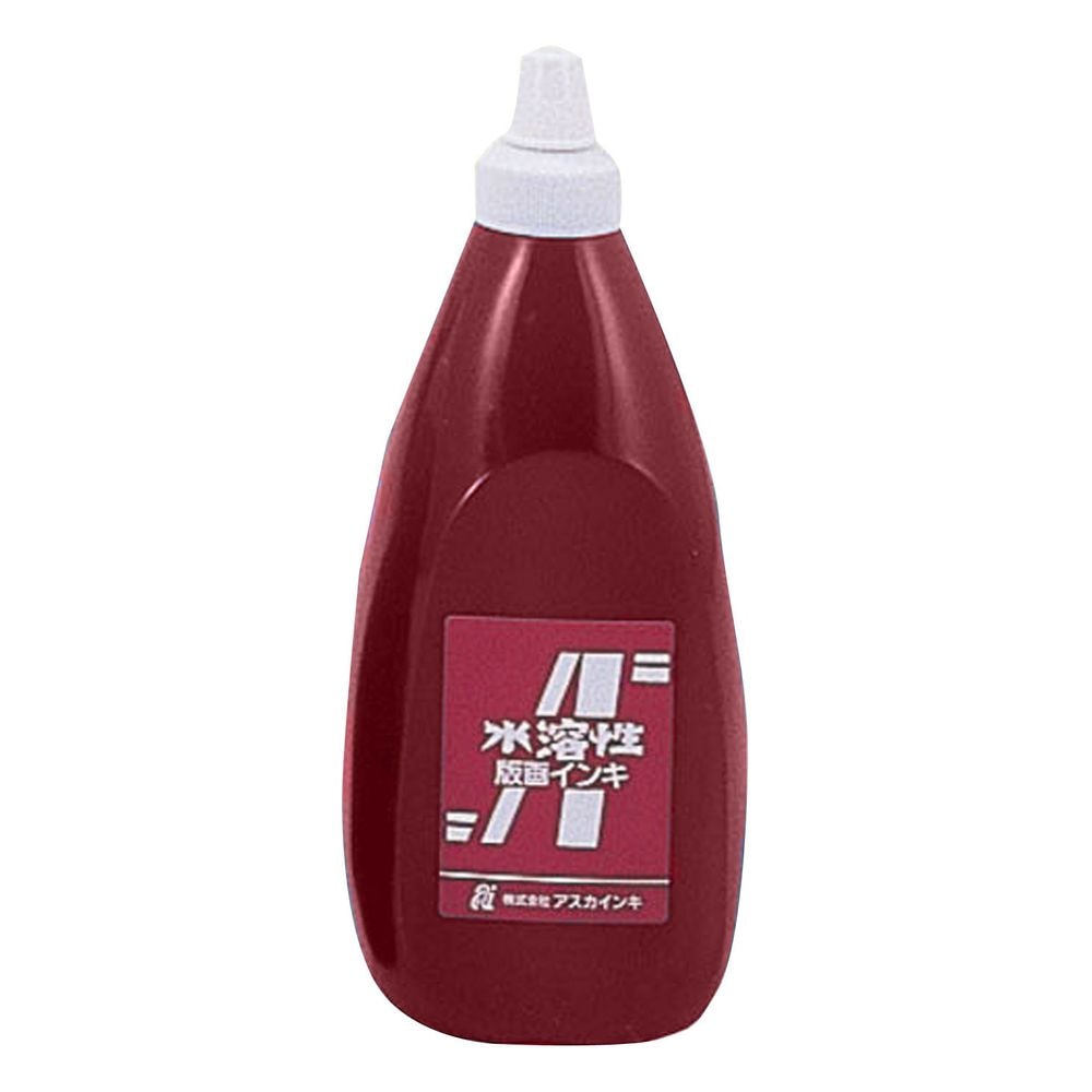 （まとめ買い）茶箱/アスカ版画インキ 水溶性800cc茶 20931 [x3セット]