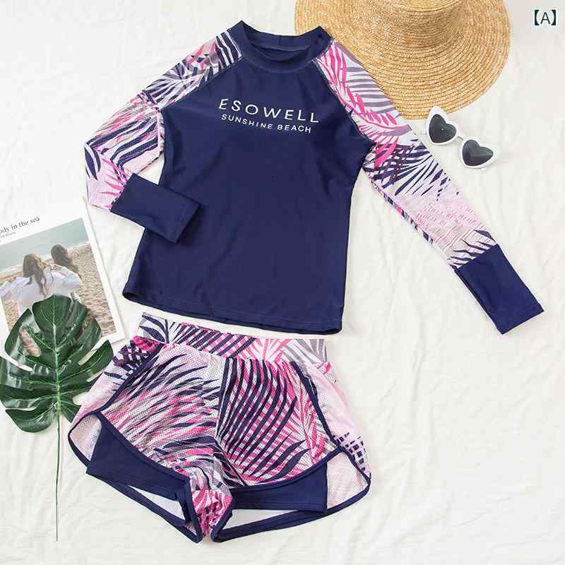 スポーツ 水着 ラッシュガード レディース スイムウェア 長袖 海 プール セクシー キュート かわいい おしゃれ きれいめ 韓国 レジャー トレーニング マリン スポーツ 旅行 デート イベント リ