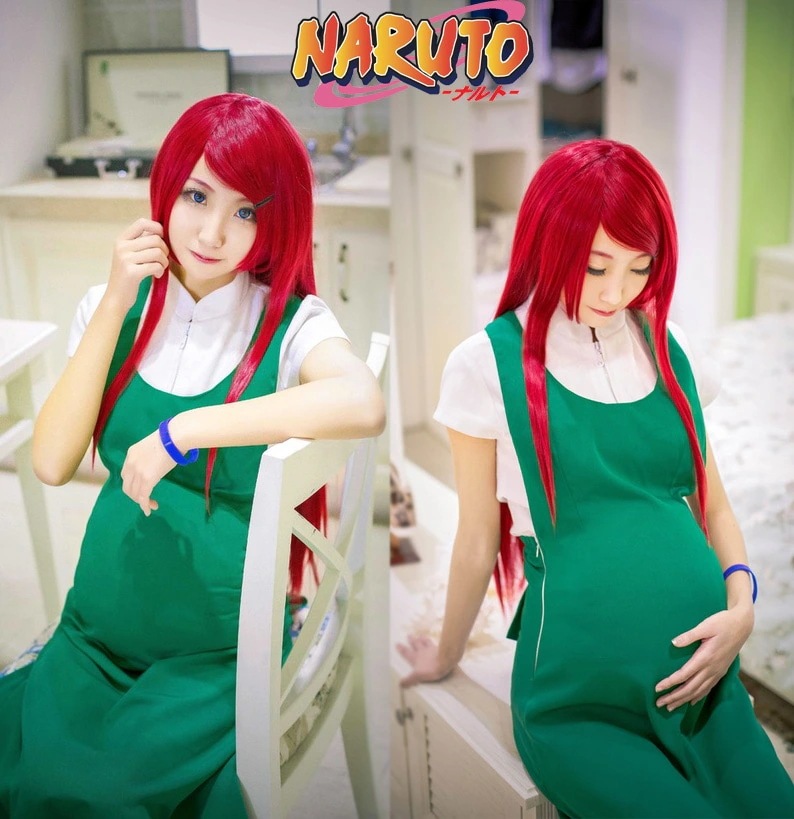 コスプレ 衣装 フルセット 完コス NARUTO うずまきクシナ ウィッグ Amazon.co.jp: うずまきクシナ コスプレ衣装 ナルト 疾風伝