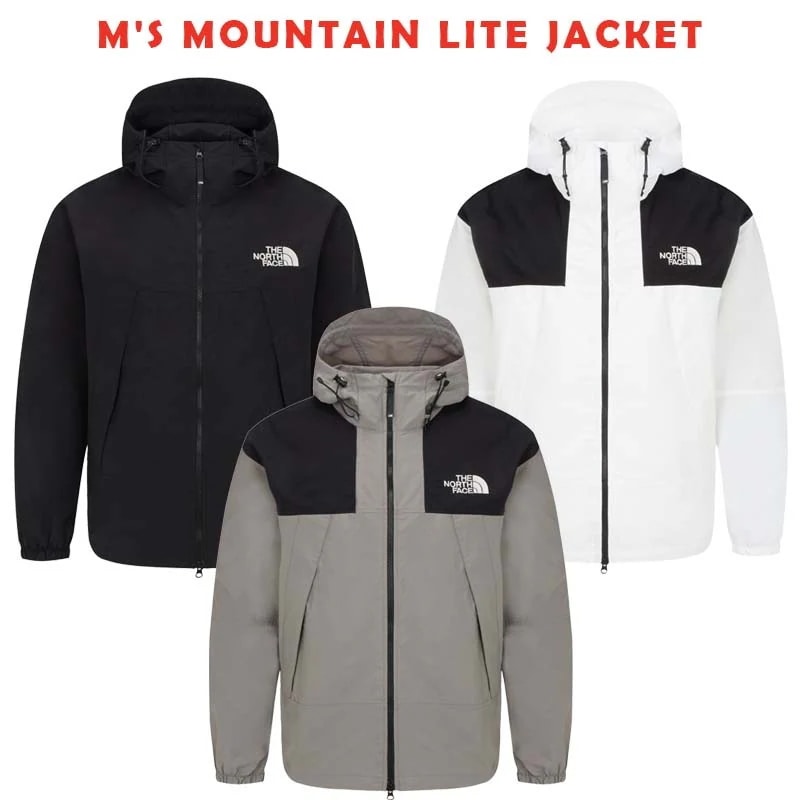 韓国正規品保証 関税負担なしNJ3BR03A MS MOUNTAIN LITE JACKETデイリー 基本 着装 男子 女子 人気 韓国 ファッション 男女共用 アウトドア