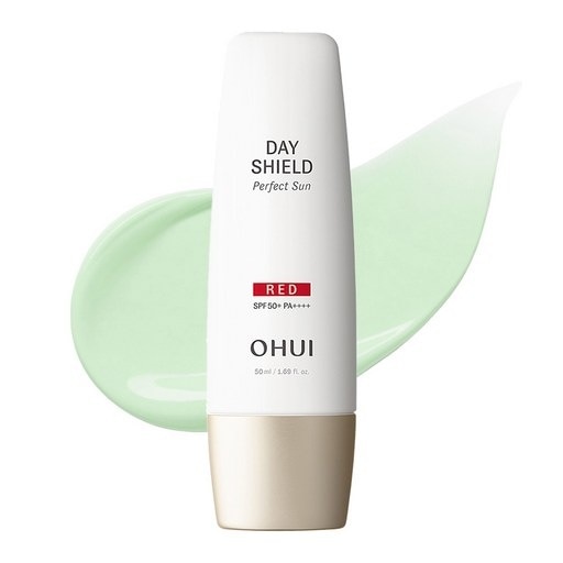 デイシールドパーフェクトサンクリームレッドSPF50+ PA++++ 50ml 1個 血色感アップ 日常使い