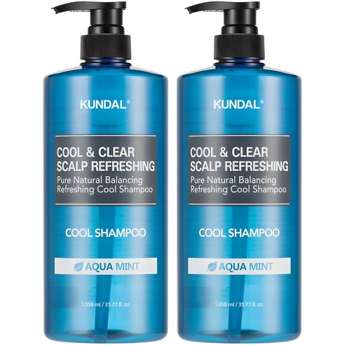 クールアンドクリアスカルプリフレッシュシャンプーアクアミント香 1058ml 2個 大容量 クールタイプ