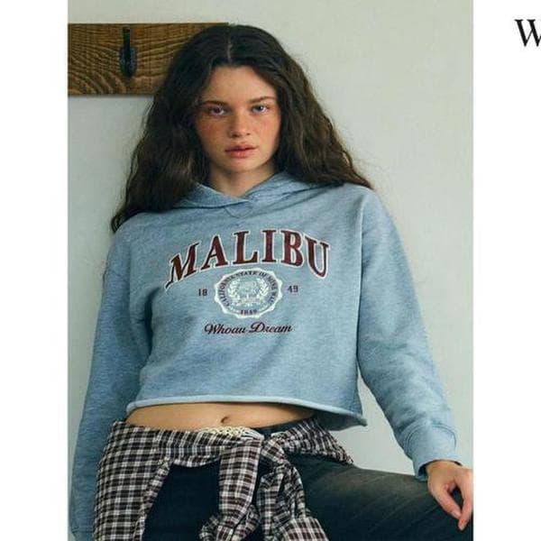 フラワー クロップ フーディー (WHMHF4921F)