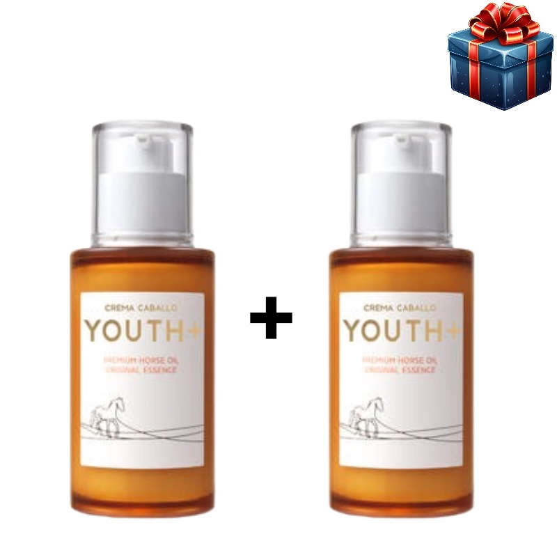 [マユエッセンス1 + 1]クレマカバロ 清浄 マユ オリジナルエッセンス 50ml+50ml 韓国コスメ 水分保湿 鎮静 栄養 弾力 シワ トーンアップ光彩済州馬油配合の乾燥ケア 油水分バランス