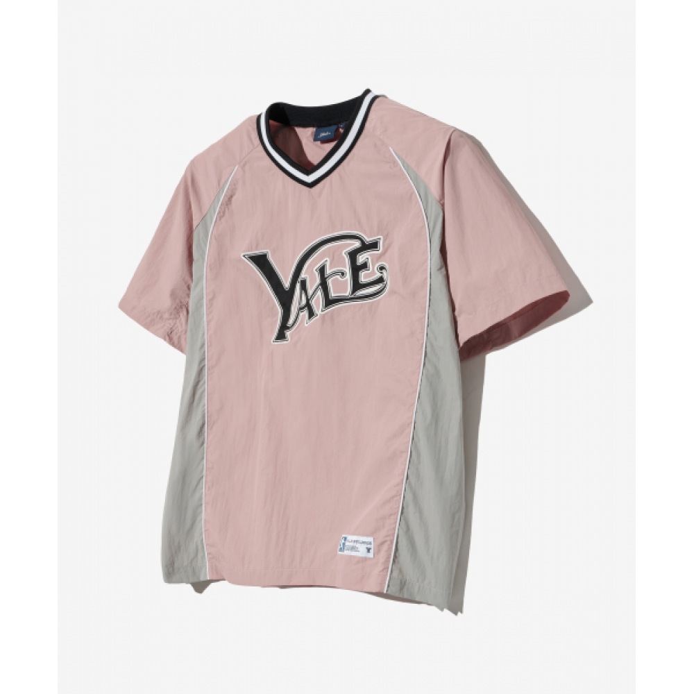 エールスポーティーショートスリーブナイロン T シャツピンク