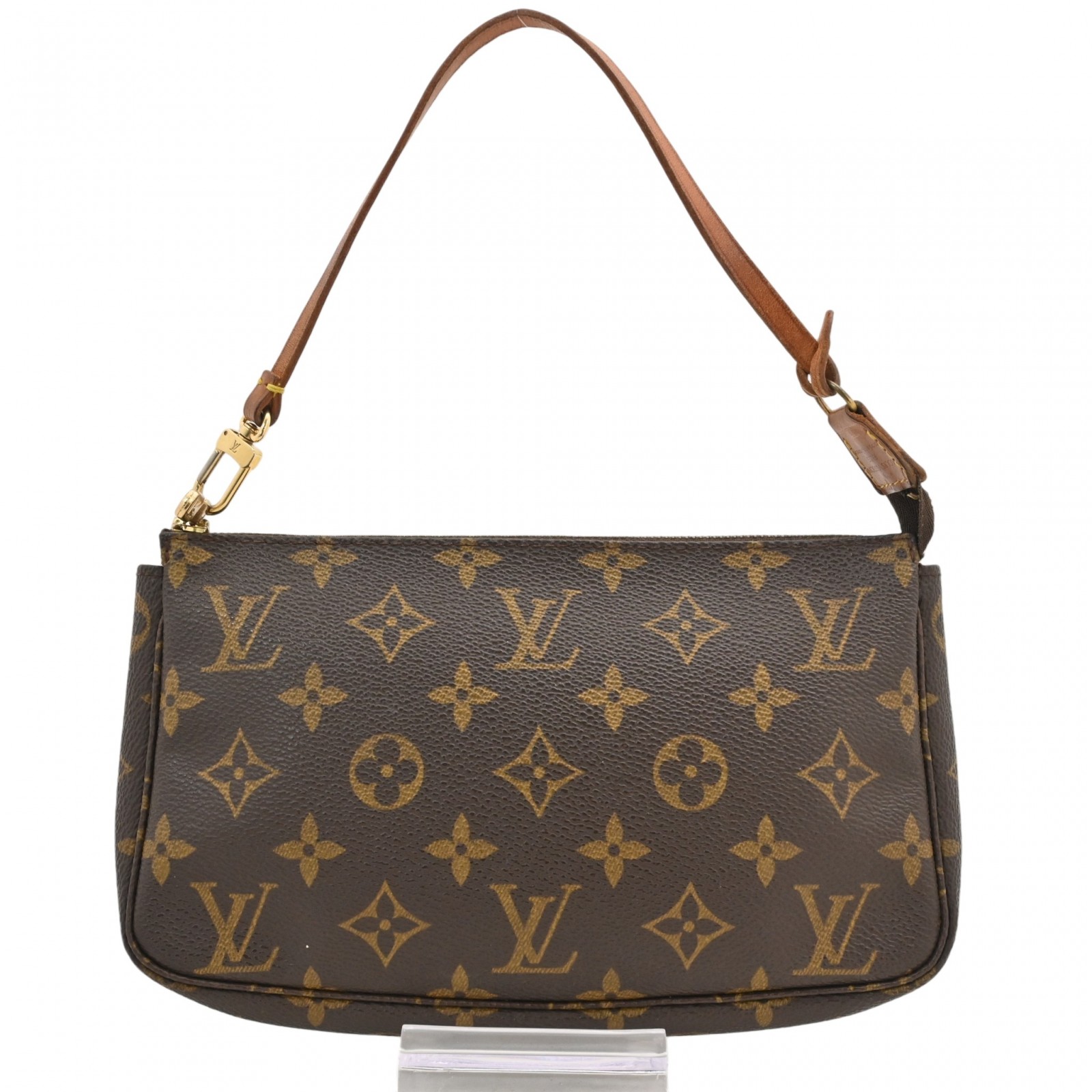 【中古】ルイヴィトン モノグラム ポシェット アクセソワール ポーチ Bランク lv8841cc