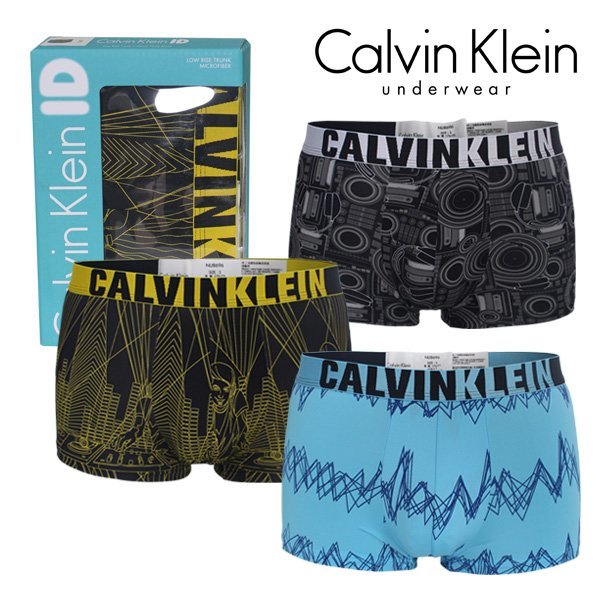 (Calvin Klein Underwear) カルバンクライン CKアンダーウェア メンズID オーディオ ローライズ トランクパンツ 3種択1 NU8696