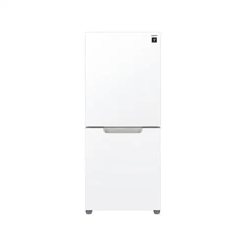 シャープ SJ-GD15P-W プラズマクラスター冷蔵庫 両開き 2ドア 152L クリアホワイト