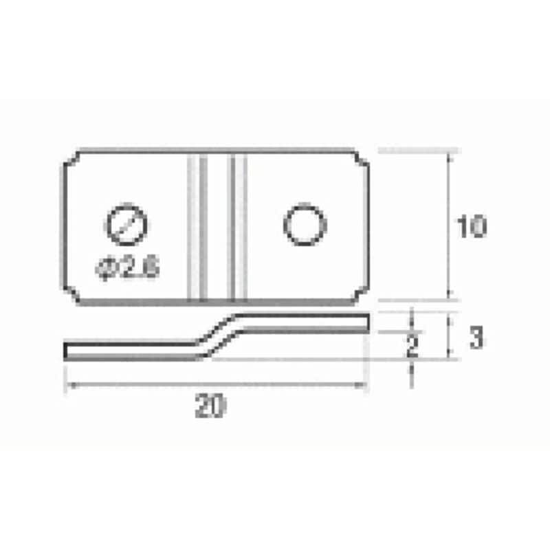 福井金属工芸　アルミ段金具 1000個入　NO.6330 11,000円