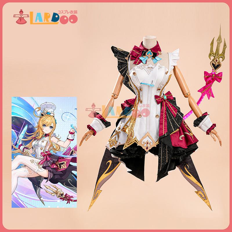 原神 Genshin フォンテーヌ エスコフィエ -Escoffier コスプレ衣装 尻尾追加購入可能 コスチューム cosplay1072
