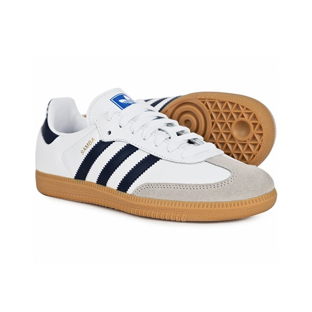 アディダススニーカーサンバ OG ホワイトナイトインディゴ