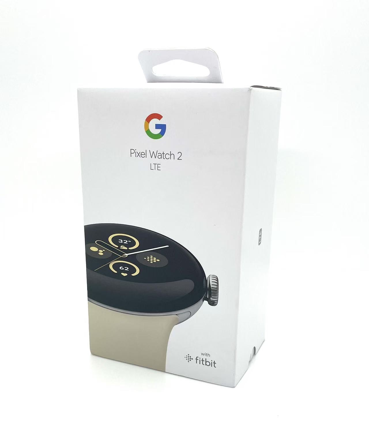 「新品」Goo gle Pixel Watch 2 LTEモデル GA05027-GB Polished Silver Case/Porcelain Active Band