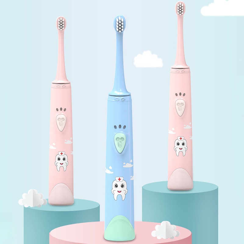 メーカー直販磁気浮上モーター音波子供用歯ブラシ完全防水デュポンソフト毛子供用電動歯ブラシ