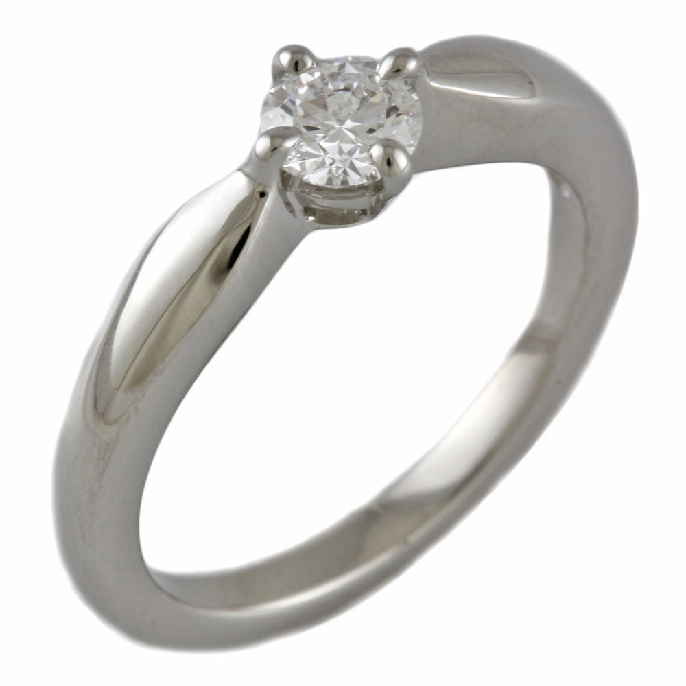 ブルガリ BVLGARI デディカータアヴェネチア リング 指輪 9号 Pt950プラチナ ダイヤモンド レディース 中古