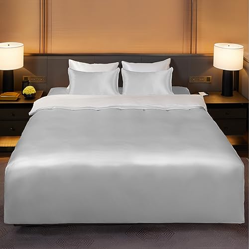 Utukky シルク掛け布団カバー シルク布団カバー 150×210cm 100%天然シルク 掛けふとんカバー 寝具カバー 保湿・保温性 洗える 肌に優しい 寝癖軽減 静電気防止 丸洗い可能 オールシ