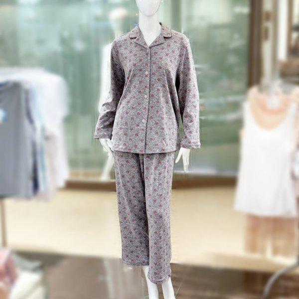 女性コートやロゴジャカードパジャマ (WPA5489W)_s