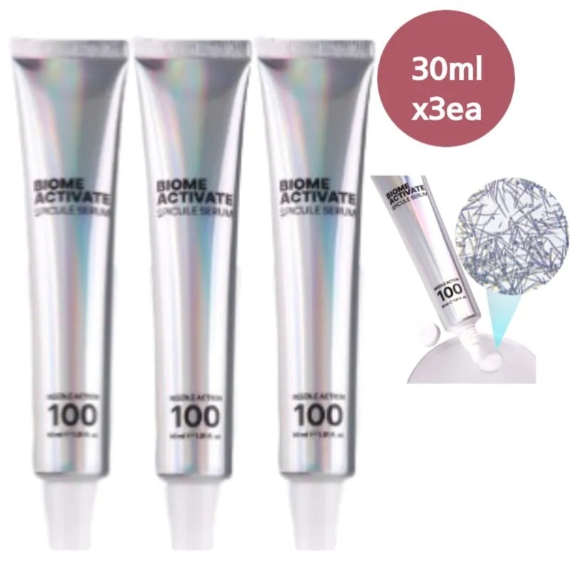 【1+1+1】スピキュールセラム(ニードルアクション100) 30ml/ 塗る毛穴セラム針 / ニードルショット / ブースティングセラム / 肌のキメ改善 / 韓国コスメ