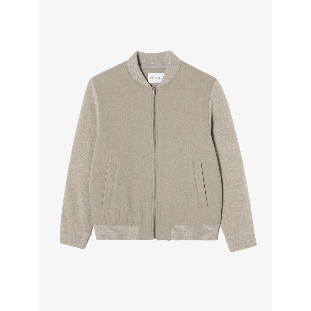 ラコステメンズスタジアムネックウールハイブリッドジャケット BH783E-54N 02S Q2NBH783E-54N02S