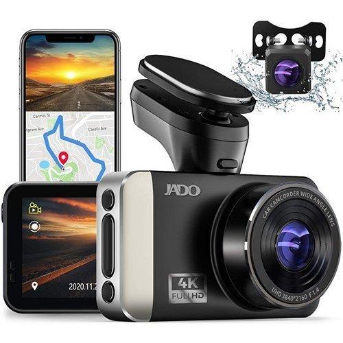 ドライブレコーダー 前後カメラ 4K Ultra HD WIFI 415製CMOSセンサー APP GPS追迹 高画質超暗視型 駐車監視 ループ録画 電波干渉無し -D530-NPC 12,200円