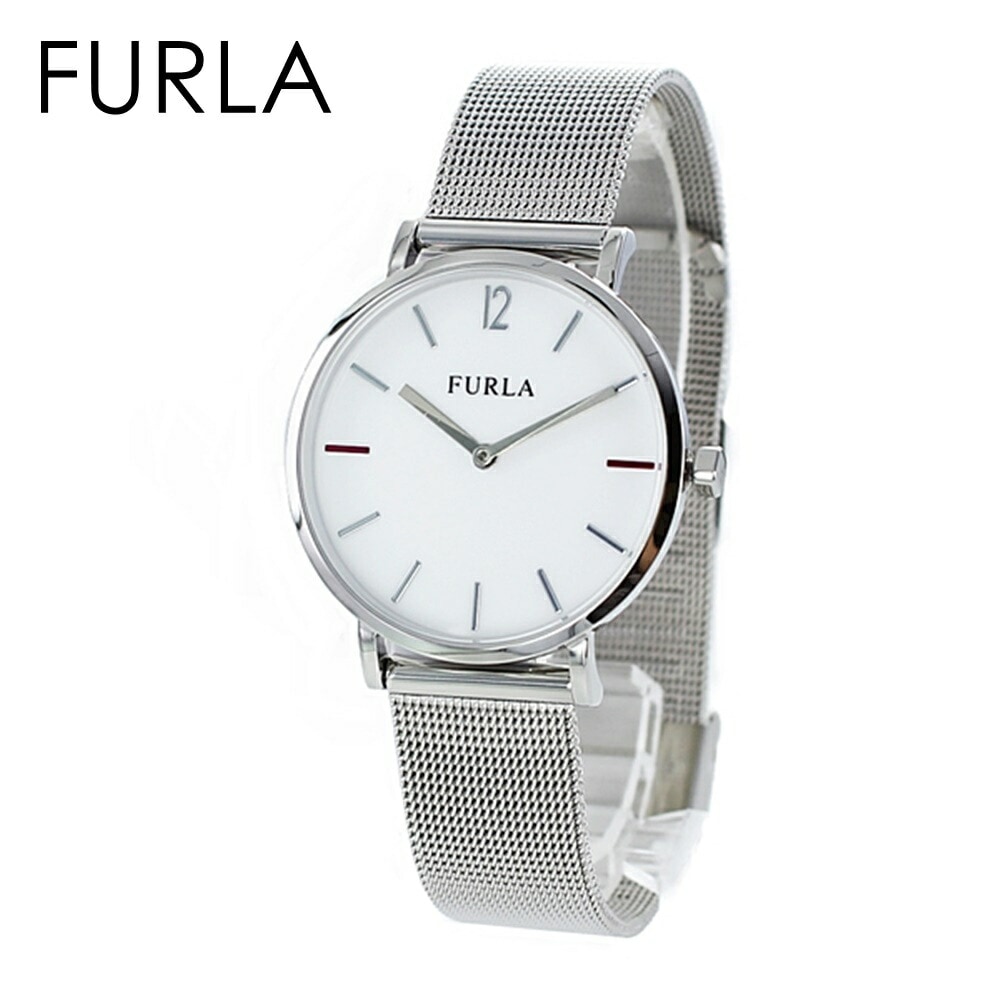 フルラ 時計 レディース 腕時計 手表 ジャーダ シンプル 大人 シルバーメッシュ 女性用 とけい 贈り物に R4253108503 時計 誕生日ギフト 記念日 ポイント消化
