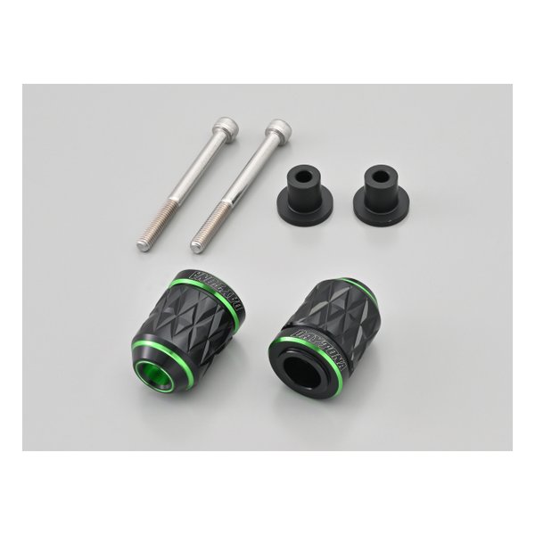 バーエンド カワサキ M6 用 KIRIKO ライムグリーン 99713