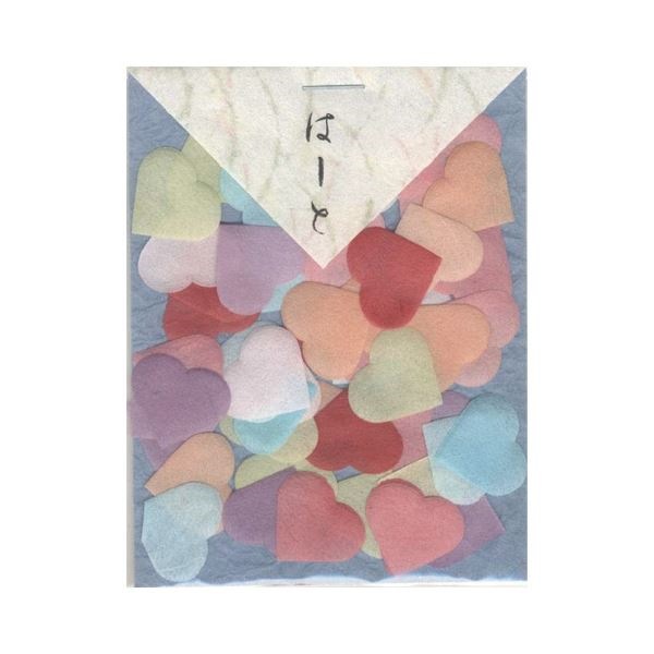 （まとめ）貼り絵 805030 はーと[x30セット]