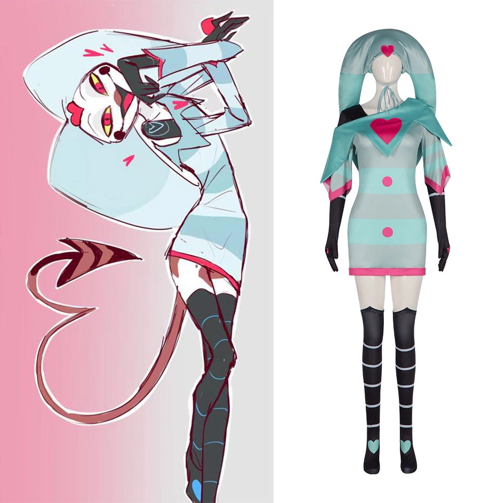 地獄の宿屋フィッツローリーコス服極悪ボスFizzarolliワンピースステージ衣装