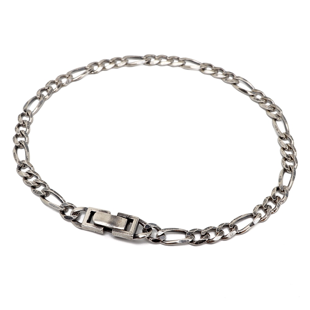 S925 フィガロチェーンブレス 幅4mm [bs269-4mm]