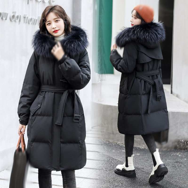 中綿コート レディース 綿入れ ロングコート フード付き 冬服 防寒着 無地 フードファー 防風 レディースコート 大きいサイズ 黒 ダウンコート 韓国風 軽量 ファッション 暖かい OceanMap