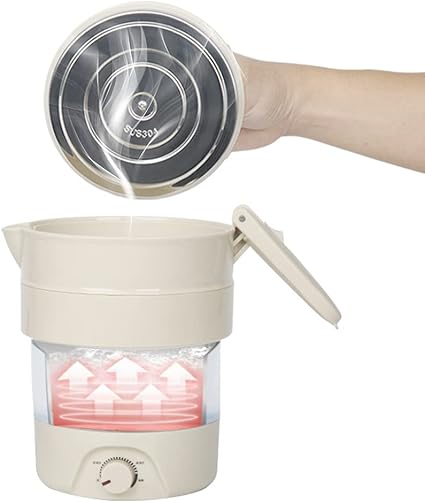 折りたためる電気ケトル 100℃ 800ml 国内・海外で使用可能 携帯ポット 電気ポット 湯沸かし器 コンパクト 加熱保温 湯沸し器 304ステンレスとシリコン 空焚き防し機能 沸騰時自動電源OF