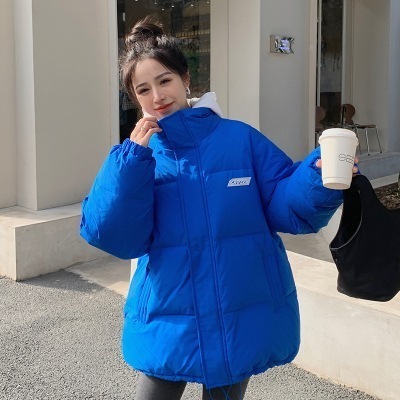 アウター ブルゾン ダウンジャケット 袖あり 長袖 ドロップショルダー デザイン オーバーサイズ ビッグシルエット 美ライン ファスナー 前開き ミリタリー 中綿 カラバリ かわいい 大人可愛い