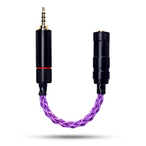 okcsc 変換ケーブル バランス接続ケーブル ジャック 変換 2.5mm 四極（オス）* 3.5m