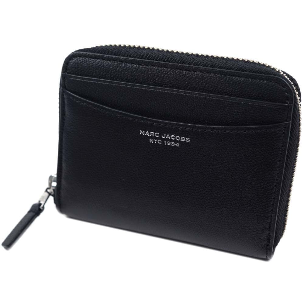 マークジェイコブス 財布 ミニ財布 ラウンドファスナー コンパクト ブラック MARC JACOBS S178L03FA22-001