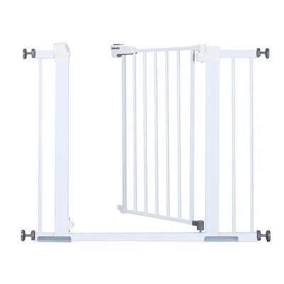 他サイト： BABELIO ベビーゲート 階段上 オートクローズ 穴あけ不要 あつりょくとりつけ ペットゲート超狭小サイズ 拡張可能 取付幅68-93cm 高さ76cmの商品画像