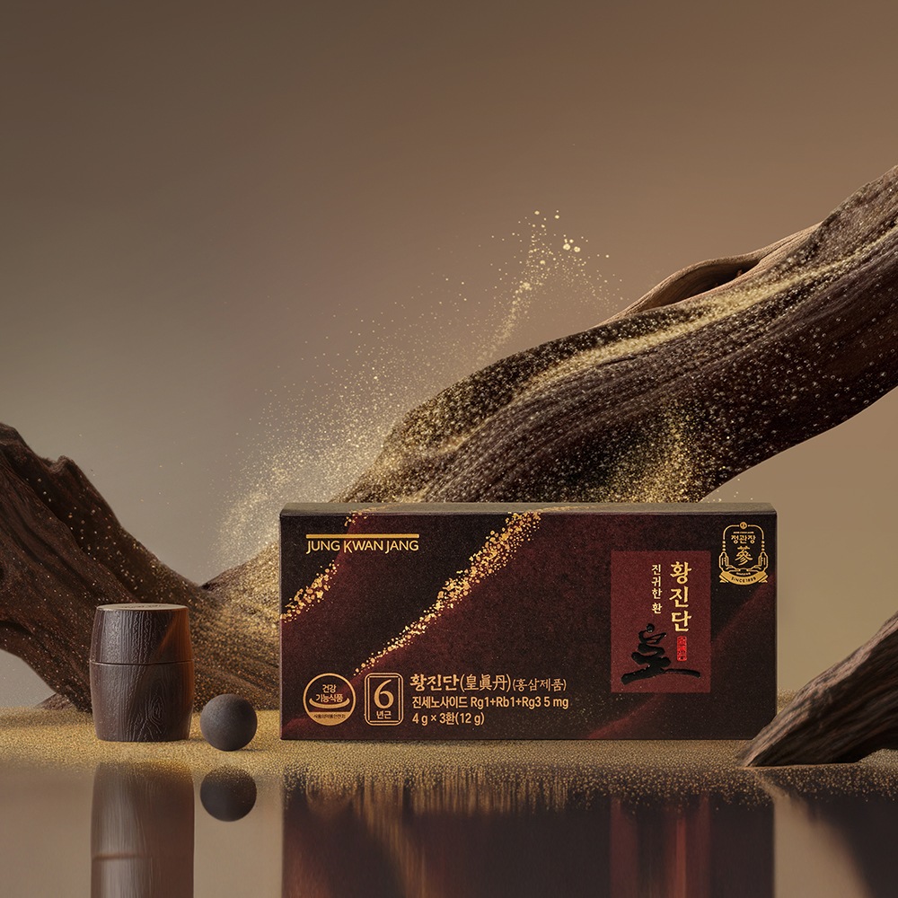 正官庄 黄真丹 4g, プレミアム ギフト 3丸