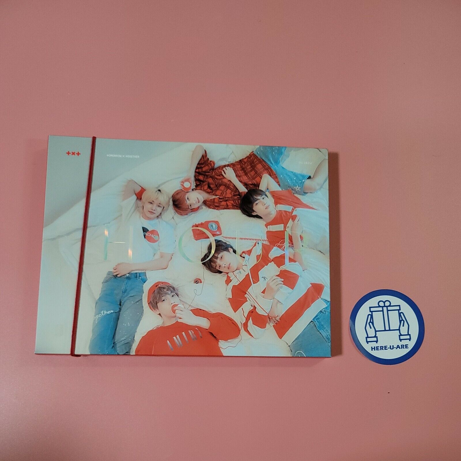 TXT THE SECOND PHOTOBOOK H:OUR OPEND NO PHOTOCARD