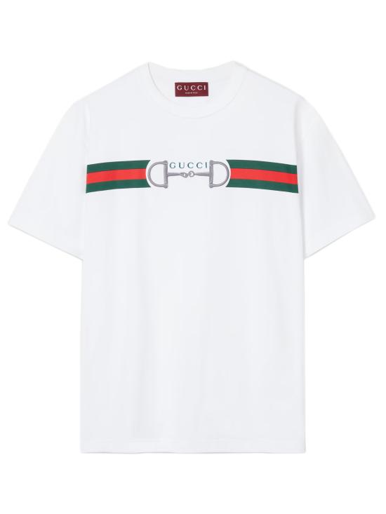 GUCCI Men T-Shirts 855021XJHOJ 9051 White