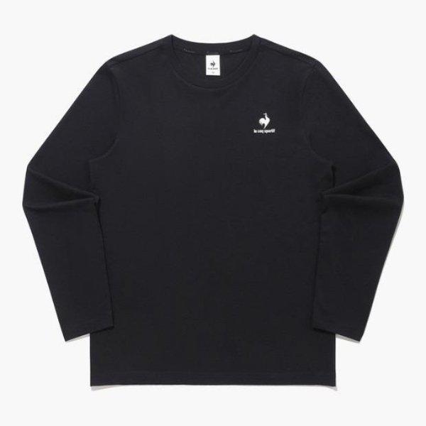 長袖Tシャツ NQJ QQ123LRL11-BLK ベーシック長袖Tシャツ / BLACK