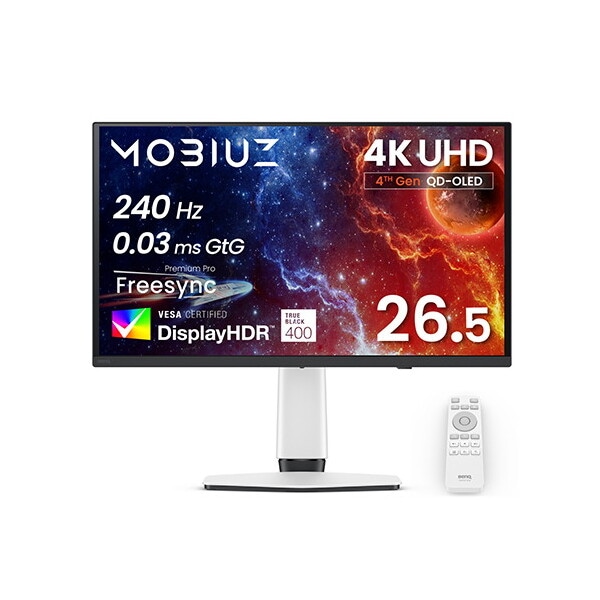 EX271UZ MOBIUZ 26.5型 4K QD-OLED モニター