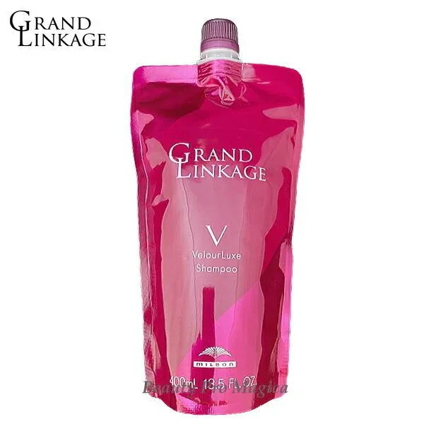 【5個セット】 グランドリンケージ ヴェロアリュクス シャンプー 400ml 詰替え用