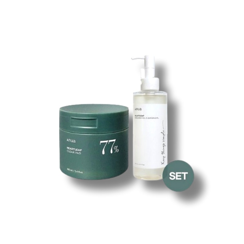 ドクダミ クリアパッド70枚 +ドクダミ クレンジングオイル 200ml