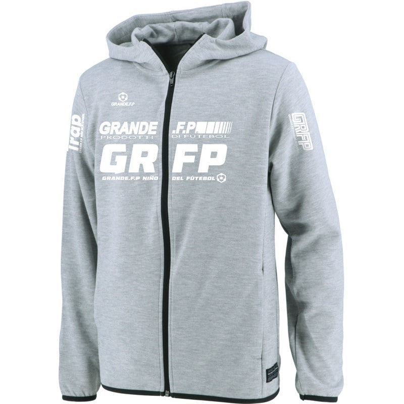 grande(グランデ) GRFP.ドライ.スウェットジップパーカー フットサルスウェットパーカー (gfph23405-1401)