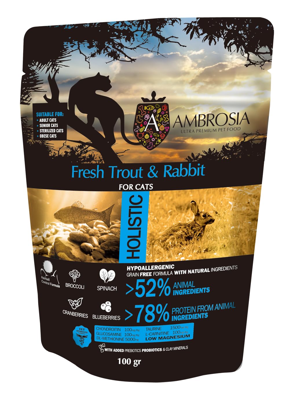 アンブロシア キャットトラウト&ラビット 1.5kg