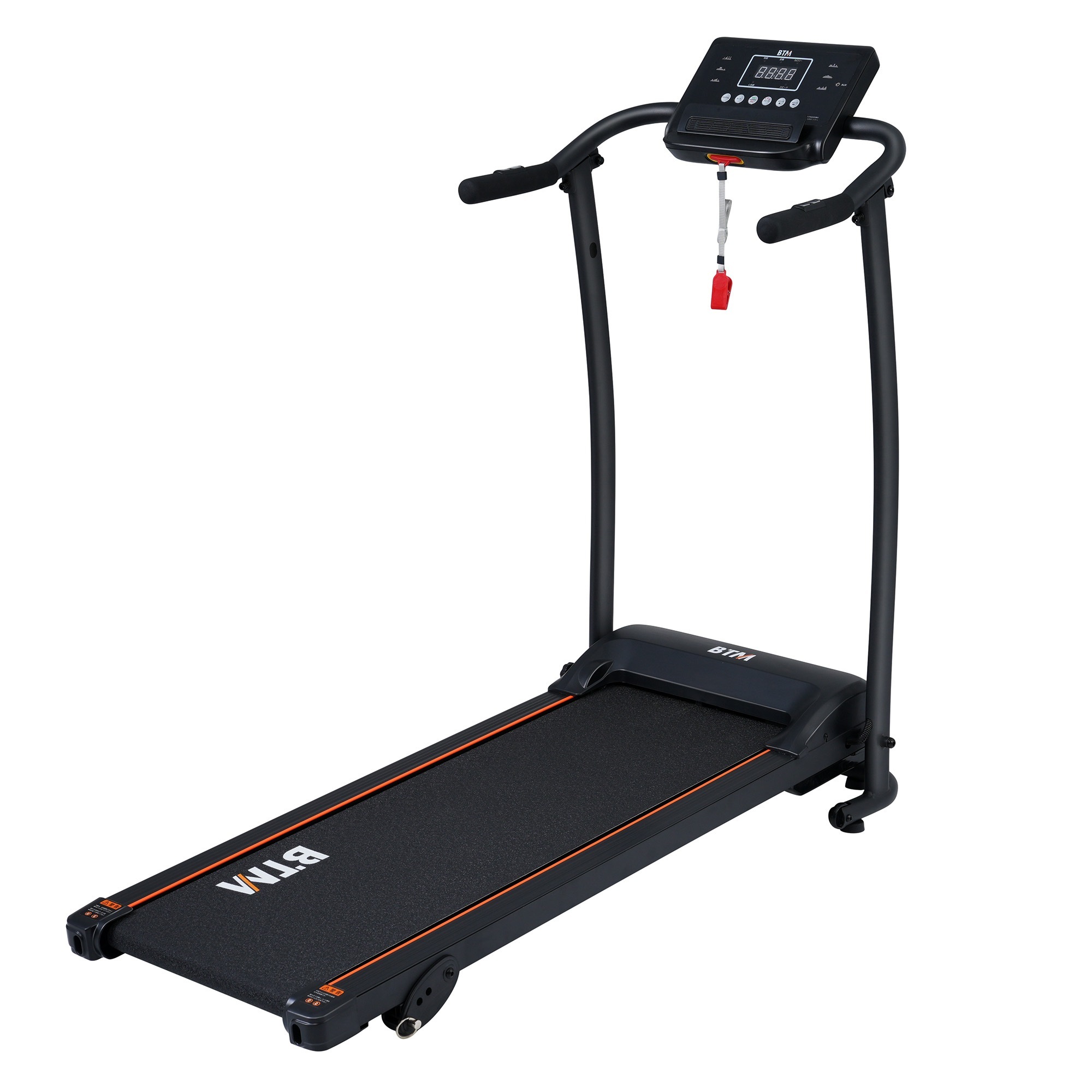 送料無料 【元SKU：N509P195168B】電動ランニングマシン ルームランナー 低床設計 MAX10km/h 薄型 シンプル オシャレ ダイエット器具 有酸素運動 静音 折りたたみ 家庭用 エク