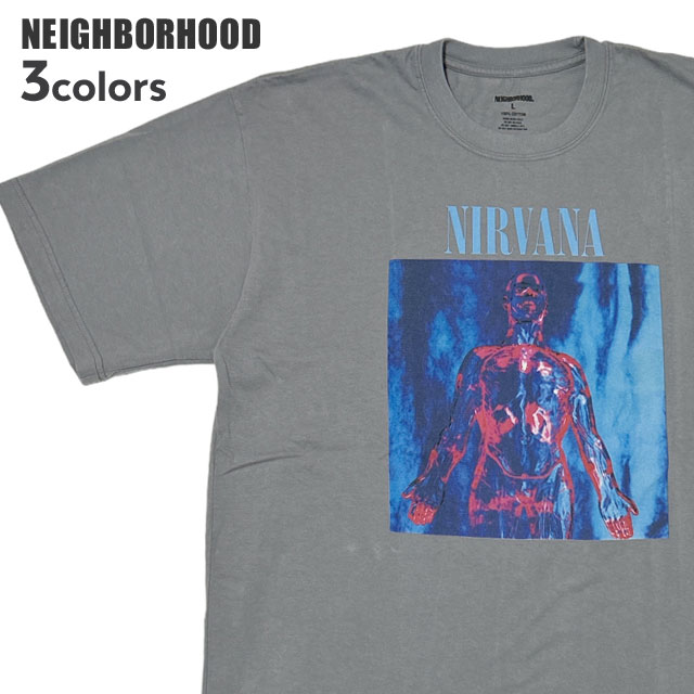 ネイバーフッド NEIGHBORHOOD NH X NIRVANA.TEE SS-2 Tシャツ 241PCNH-ST04S ニルヴァーナ 200-009469-052