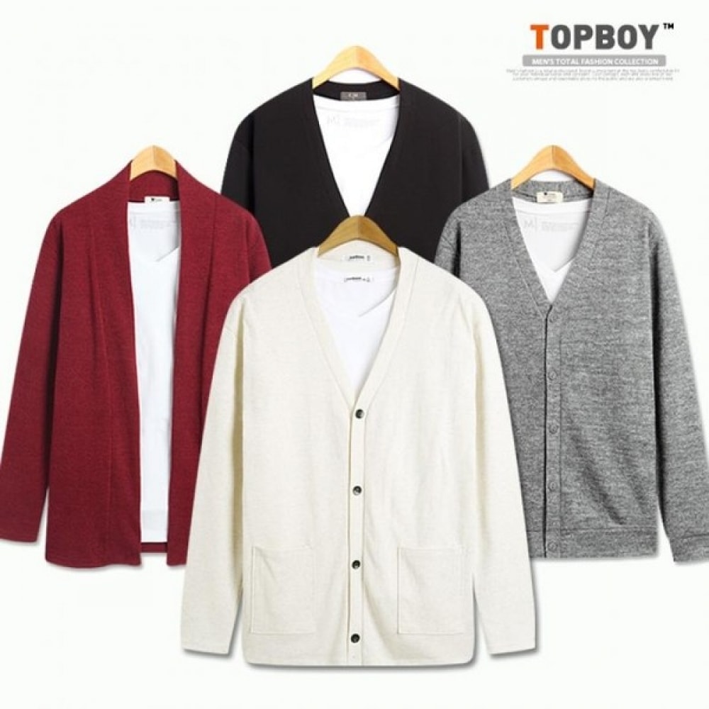 (トップボーイ) 春の新作デイリーカーディガン4種の中から1つお選びください (TBS_437)